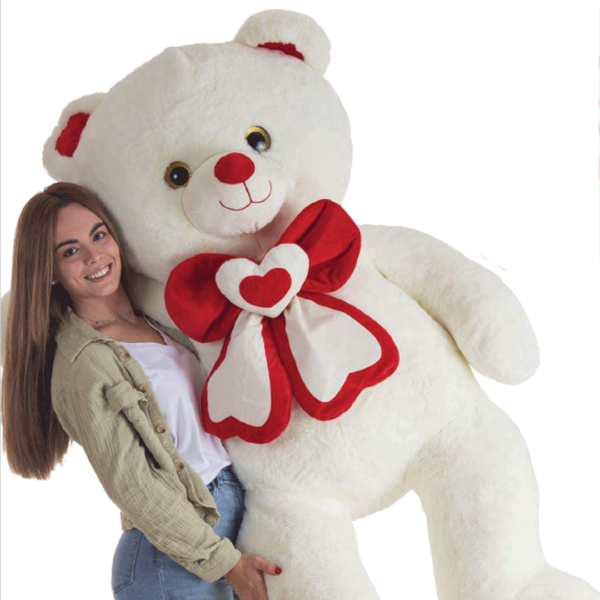 Urso Peluche Bet Coração 110cm Autobrinca Online